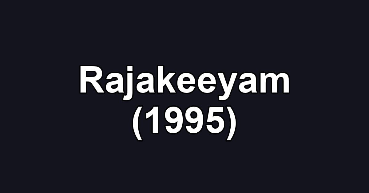 Rajakeeyam (1995)