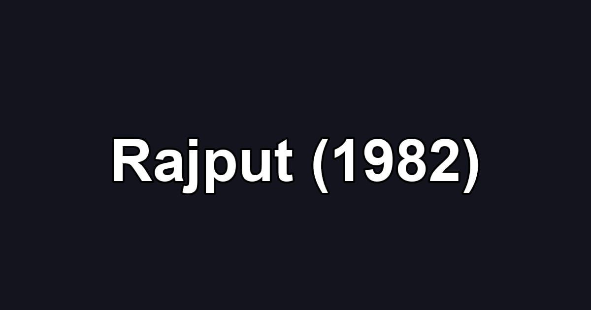 Rajput (1982)