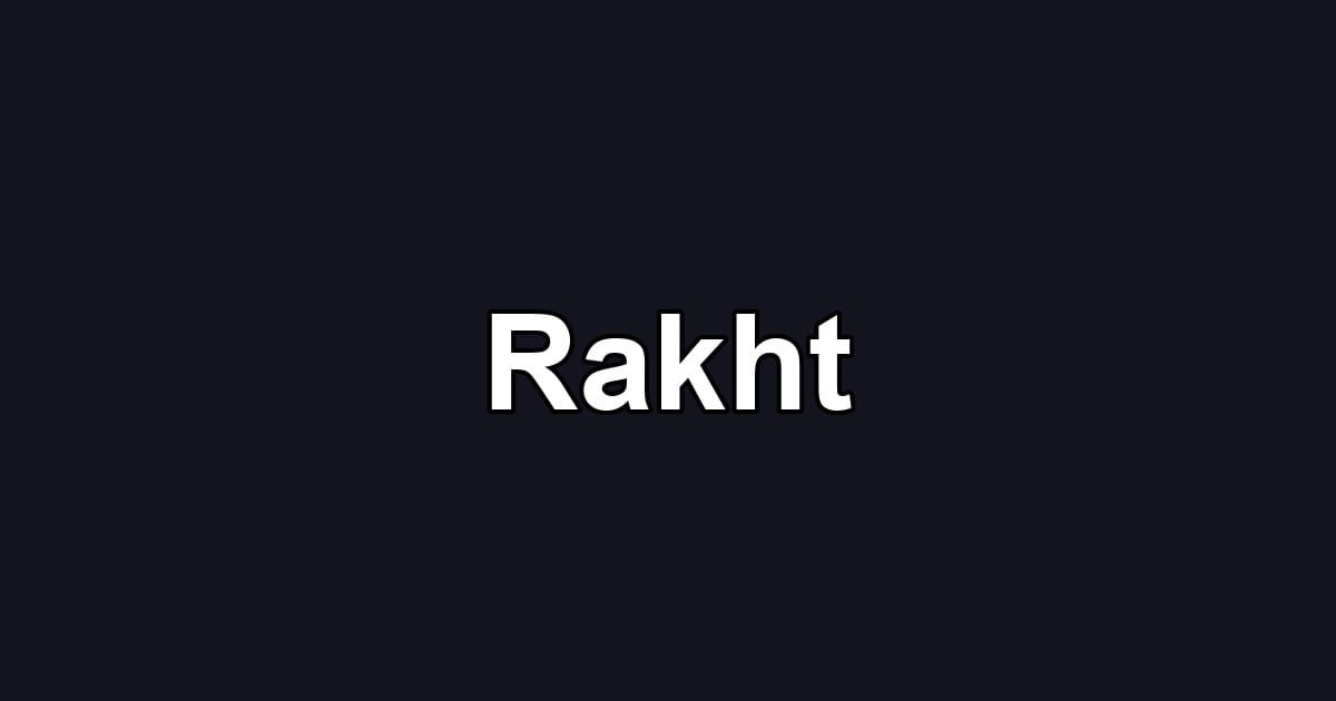 Rakht