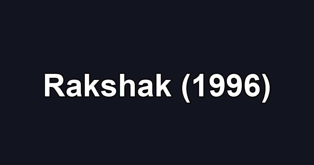 Rakshak (1996)
