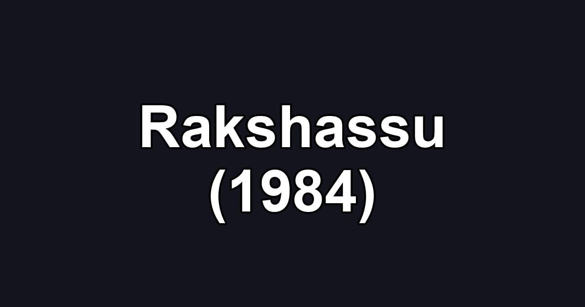 Rakshassu (1984)