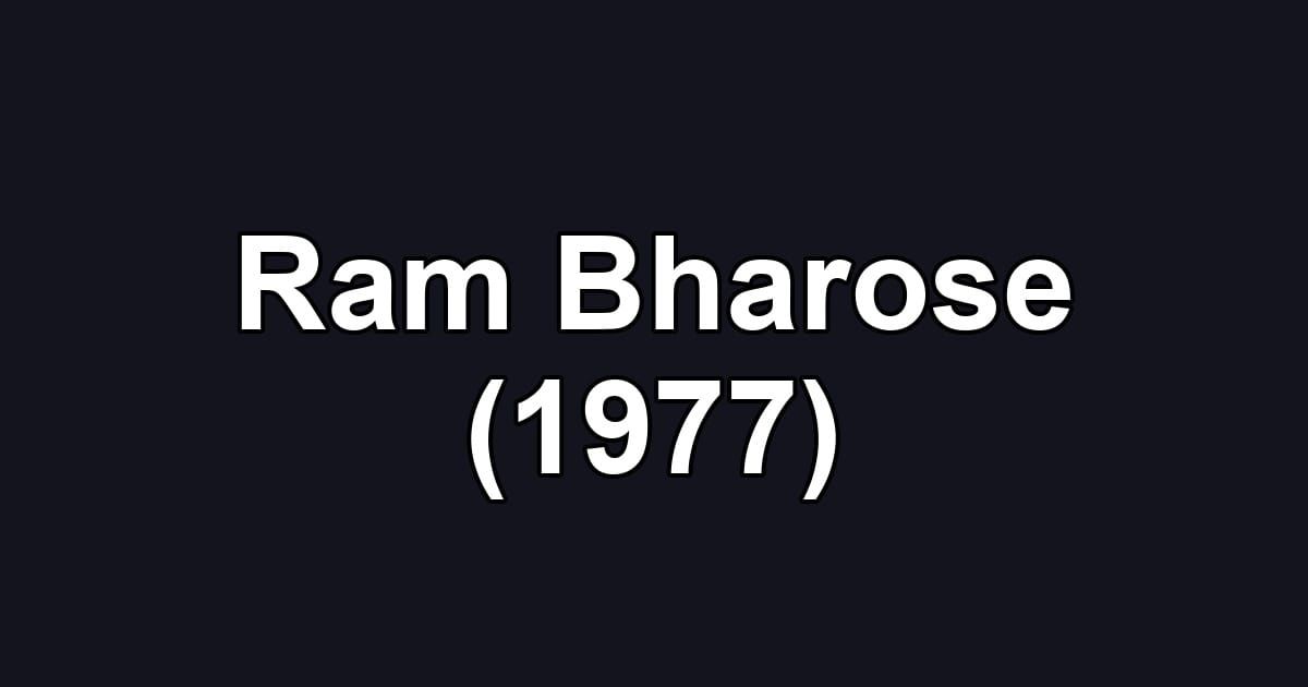Ram Bharose (1977)