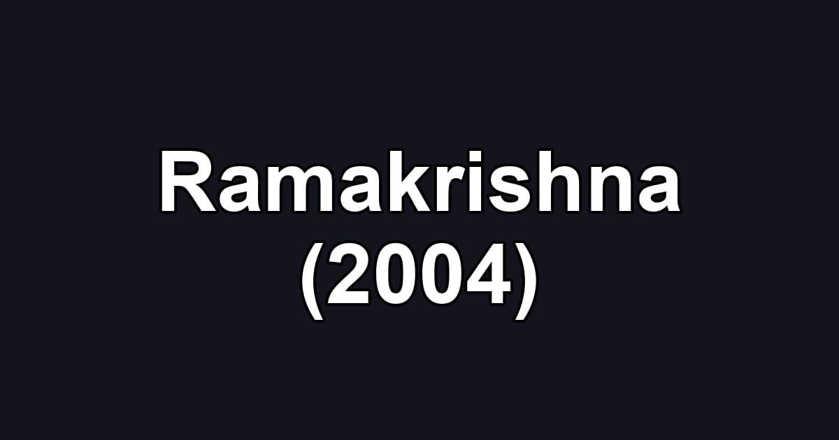 Ramakrishna (2004)