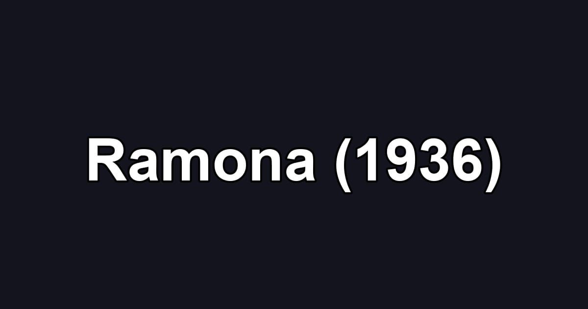 Ramona (1936)