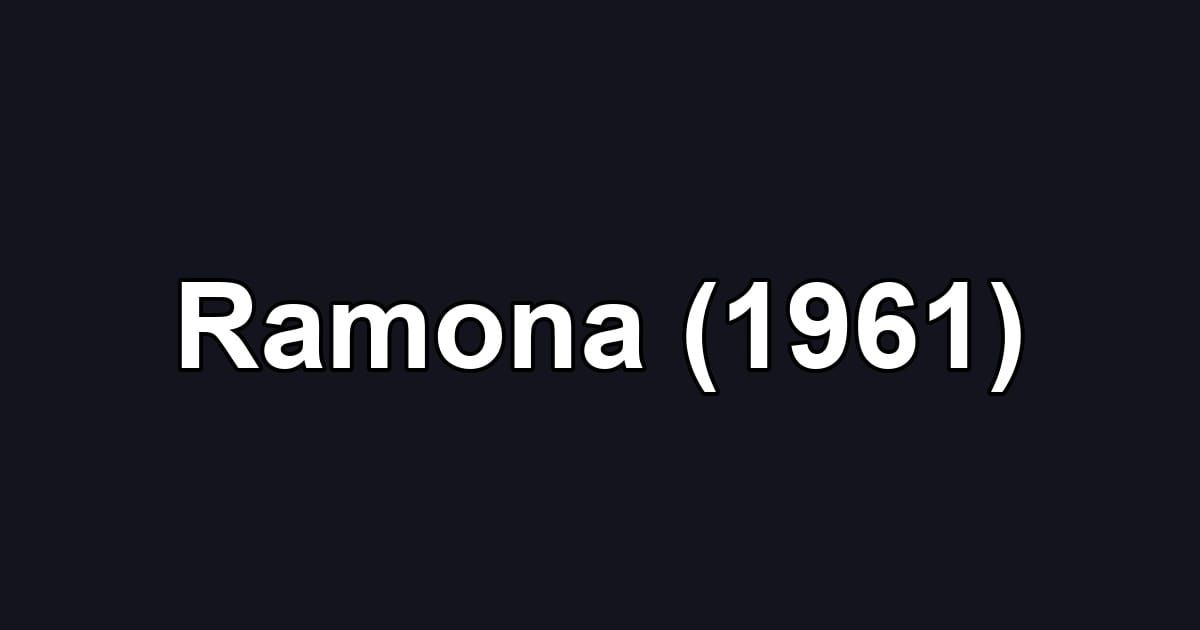 Ramona (1961)