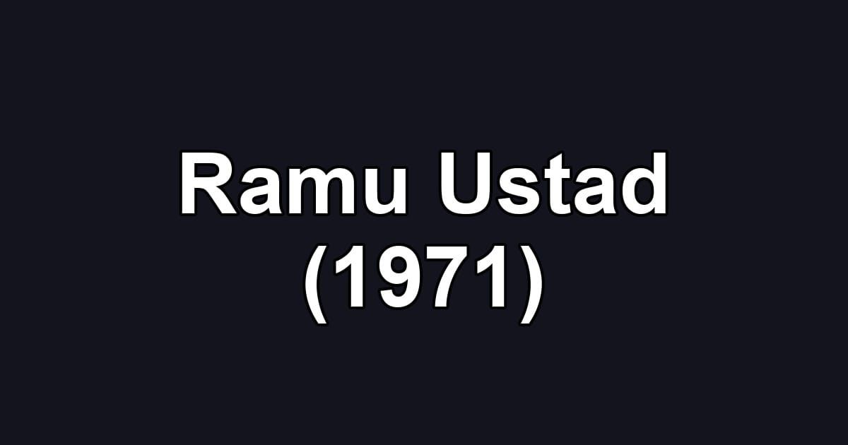 Ramu Ustad (1971)