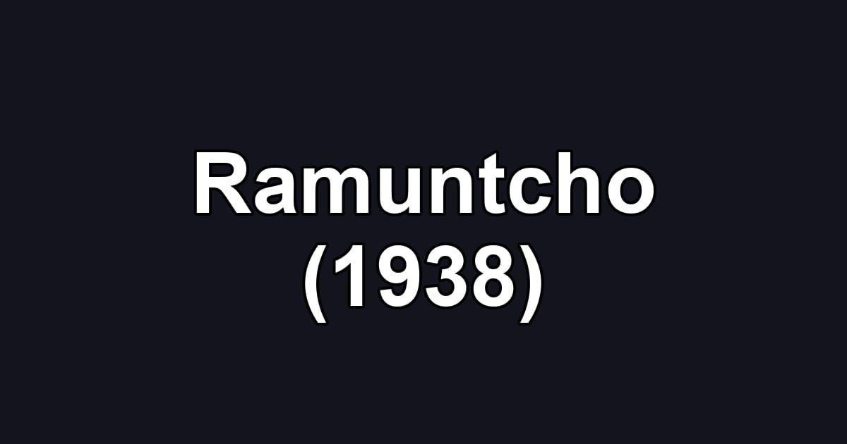 Ramuntcho (1938)