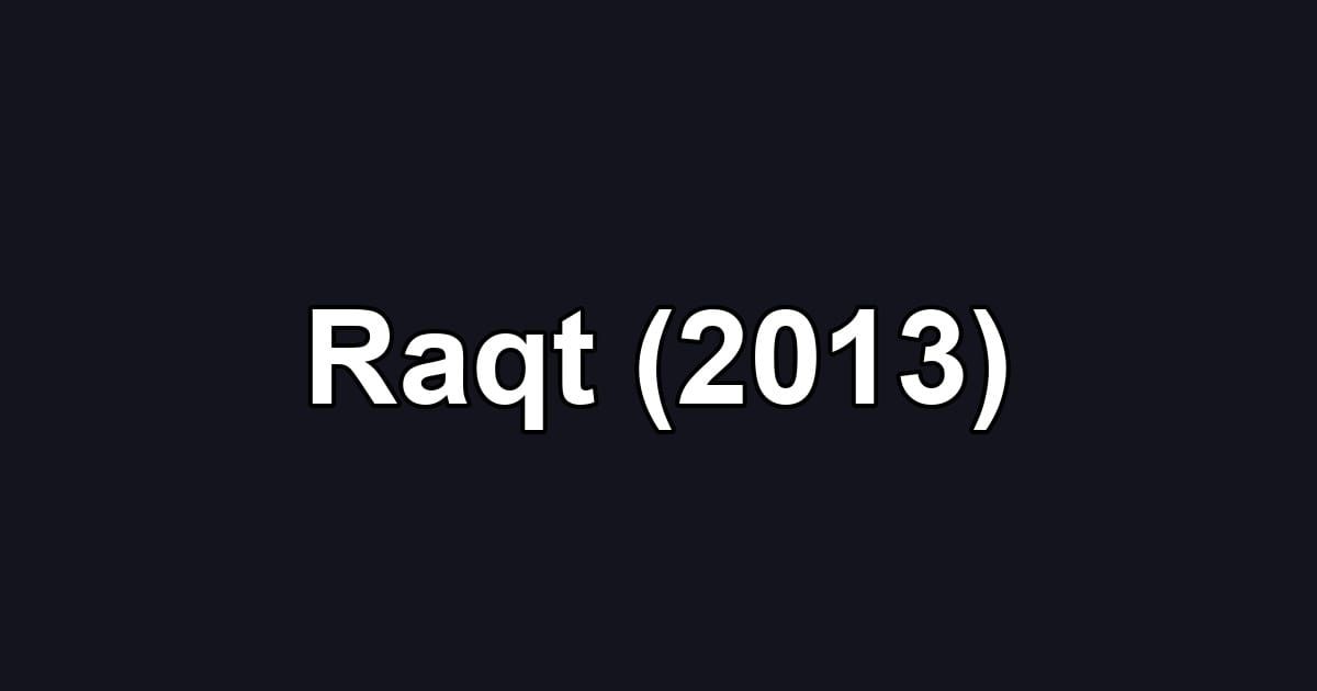 Raqt (2013)