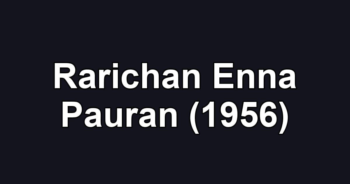 Rarichan Enna Pauran (1956)