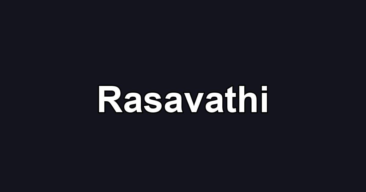 Rasavathi
