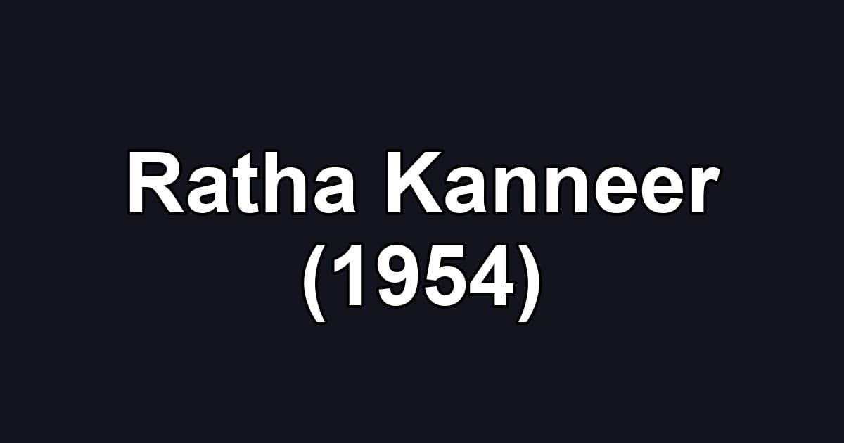 Ratha Kanneer (1954)