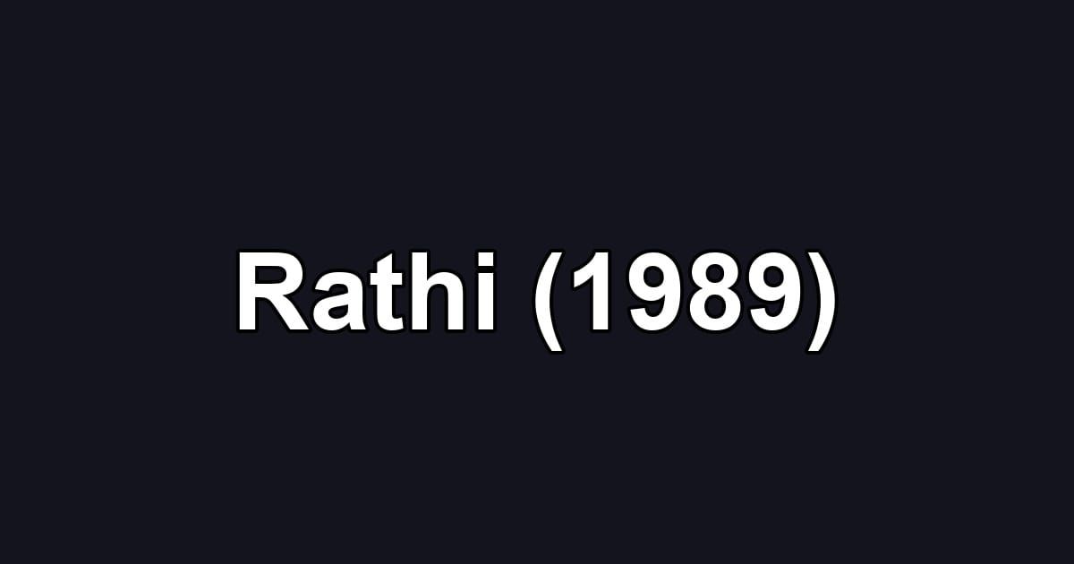 Rathi (1989)