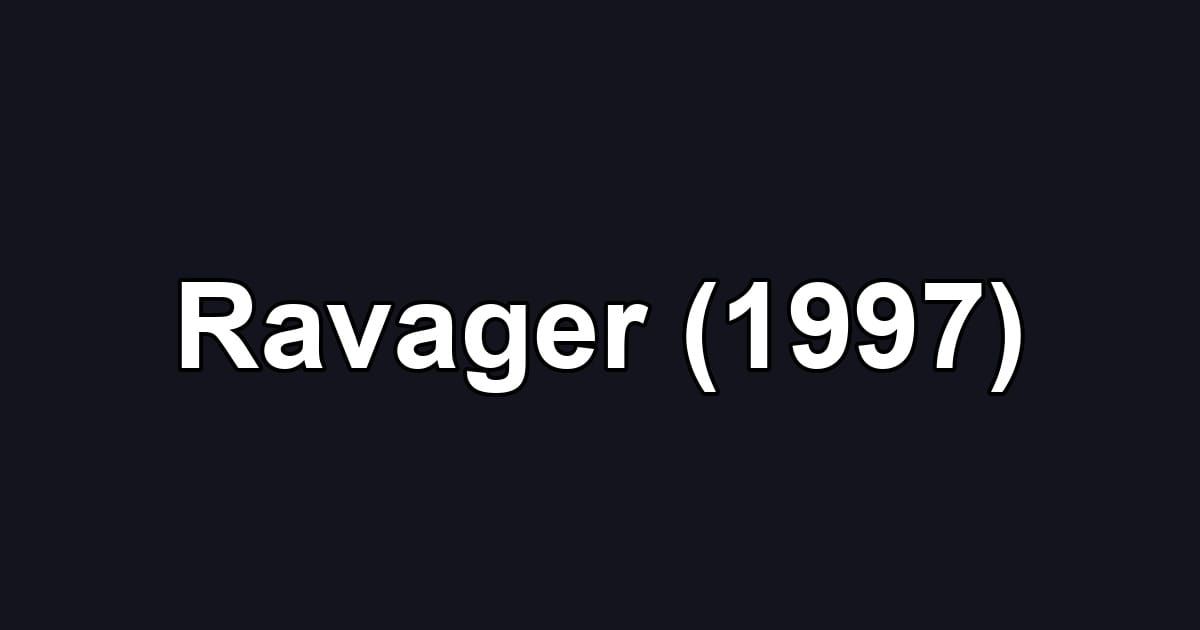 Ravager (1997)