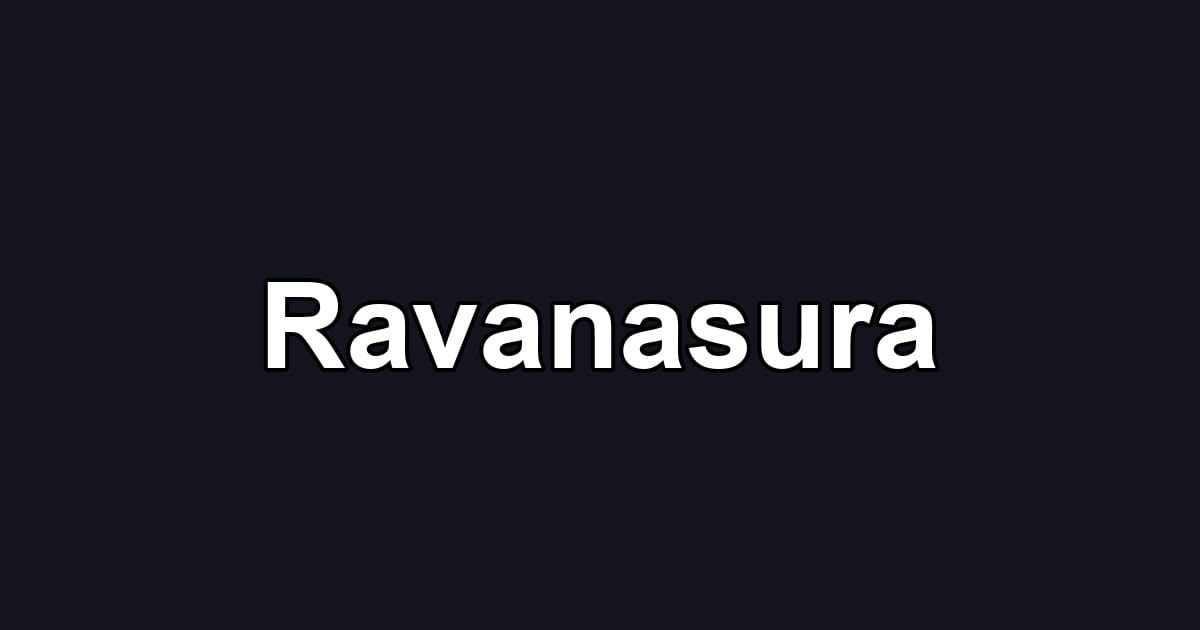 Ravanasura