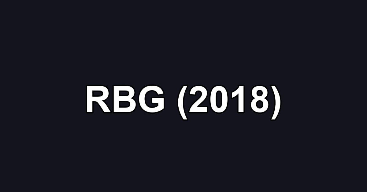 RBG (2018)