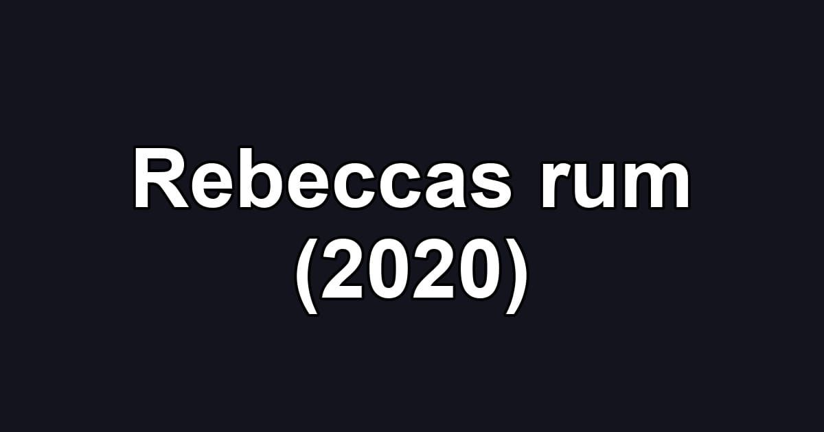 Rebeccas rum (2020)