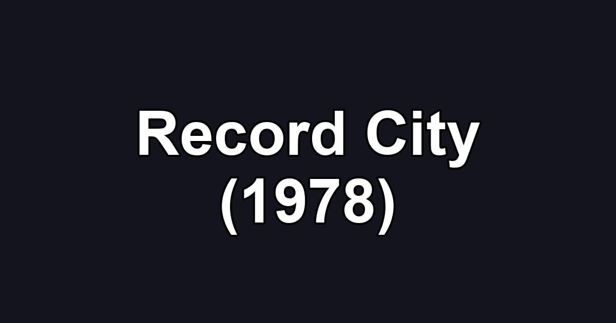Record City (1978)