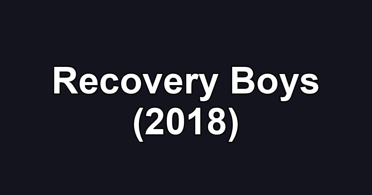 Recovery Boys (2018)