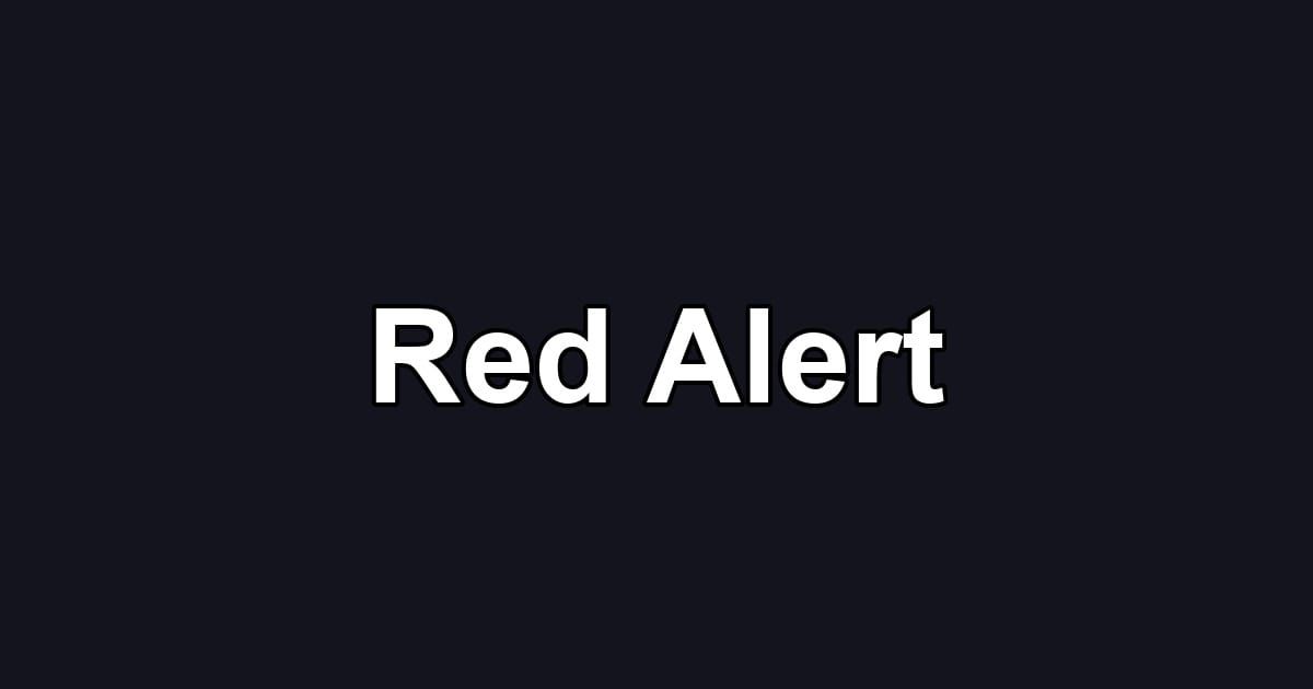 Red Alert