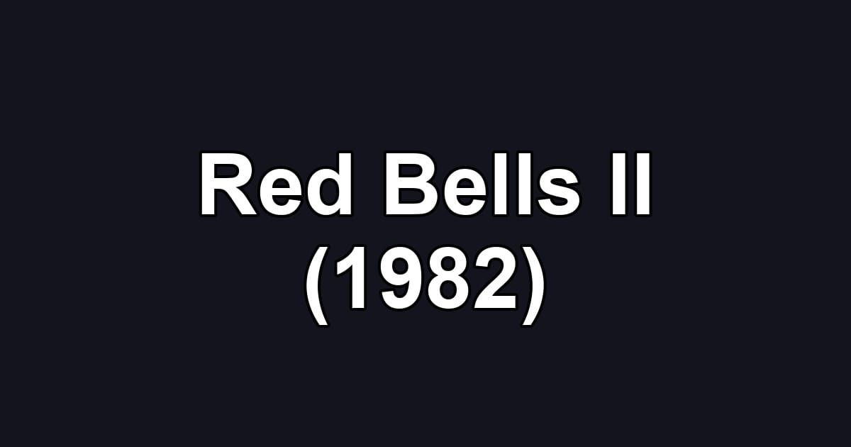 Red Bells II (1982)