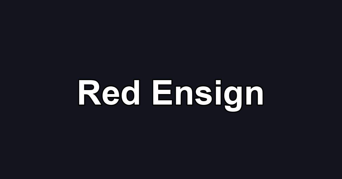 Red Ensign