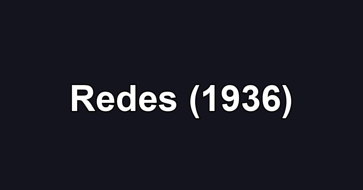 Redes (1936)