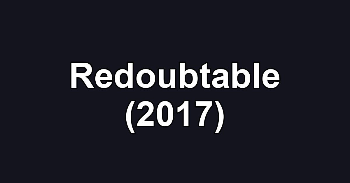 Redoubtable (2017)