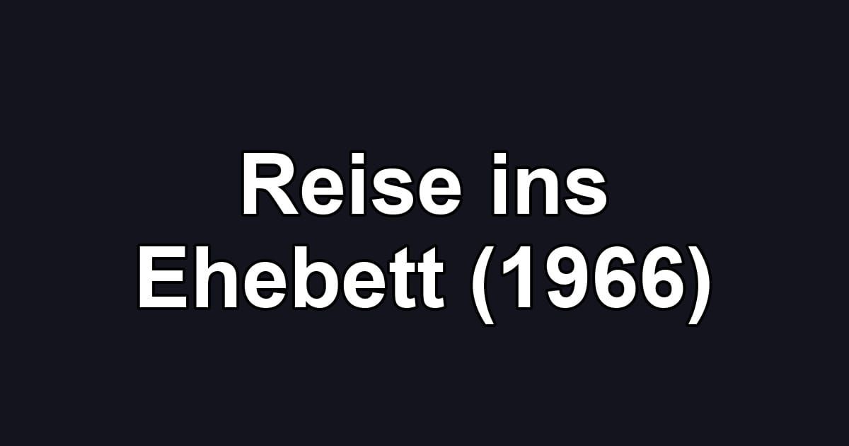 Reise ins Ehebett (1966)