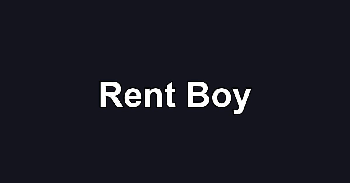 Rent Boy
