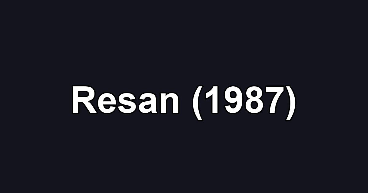 Resan (1987)