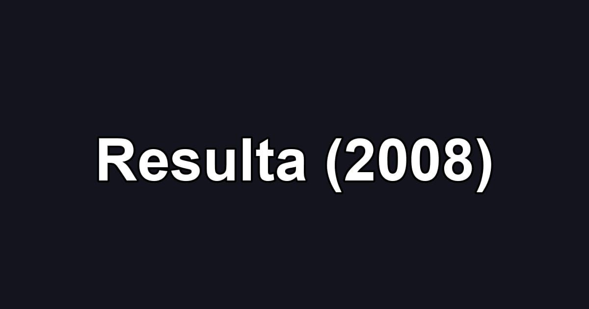 Resulta (2008)