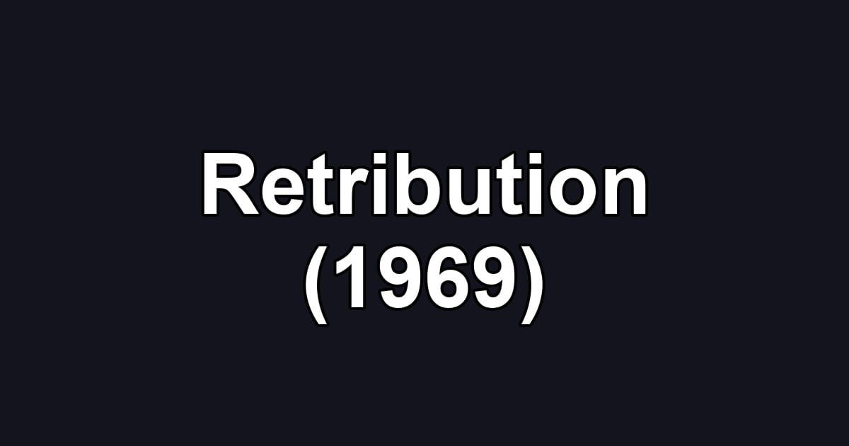 Retribution (1969)