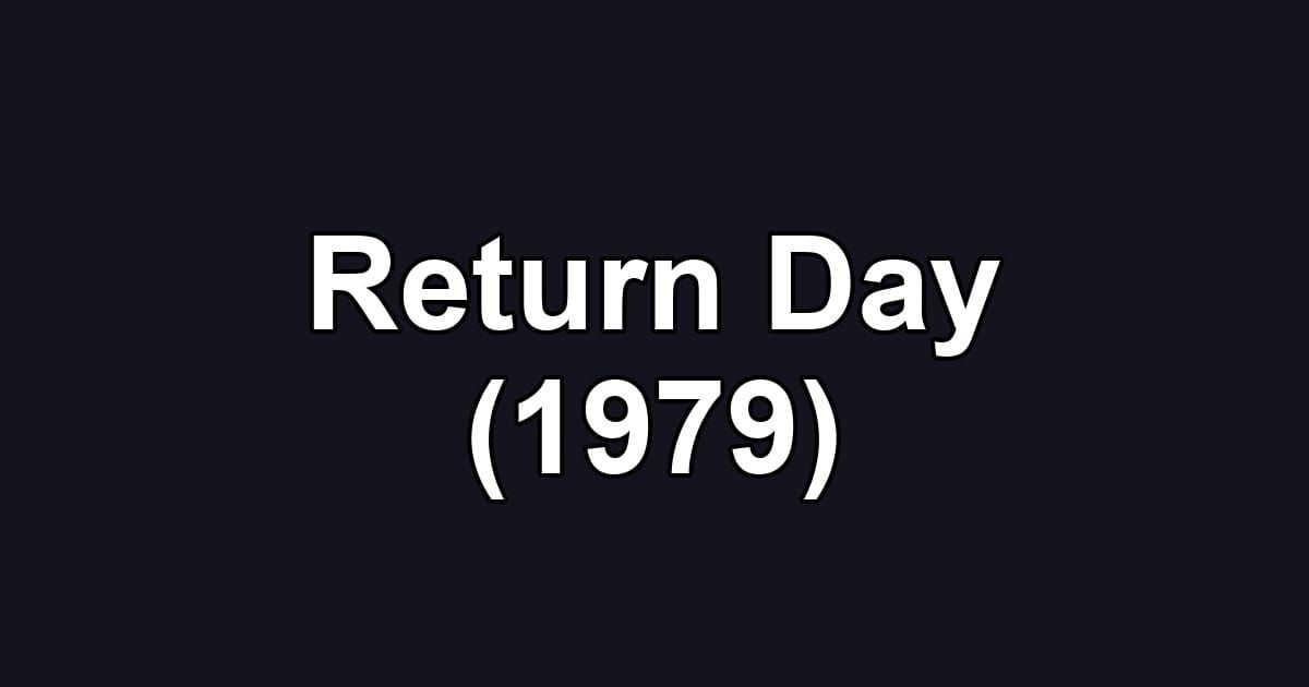 Return Day (1979)