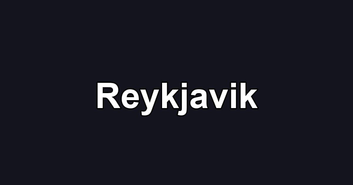 Reykjavik