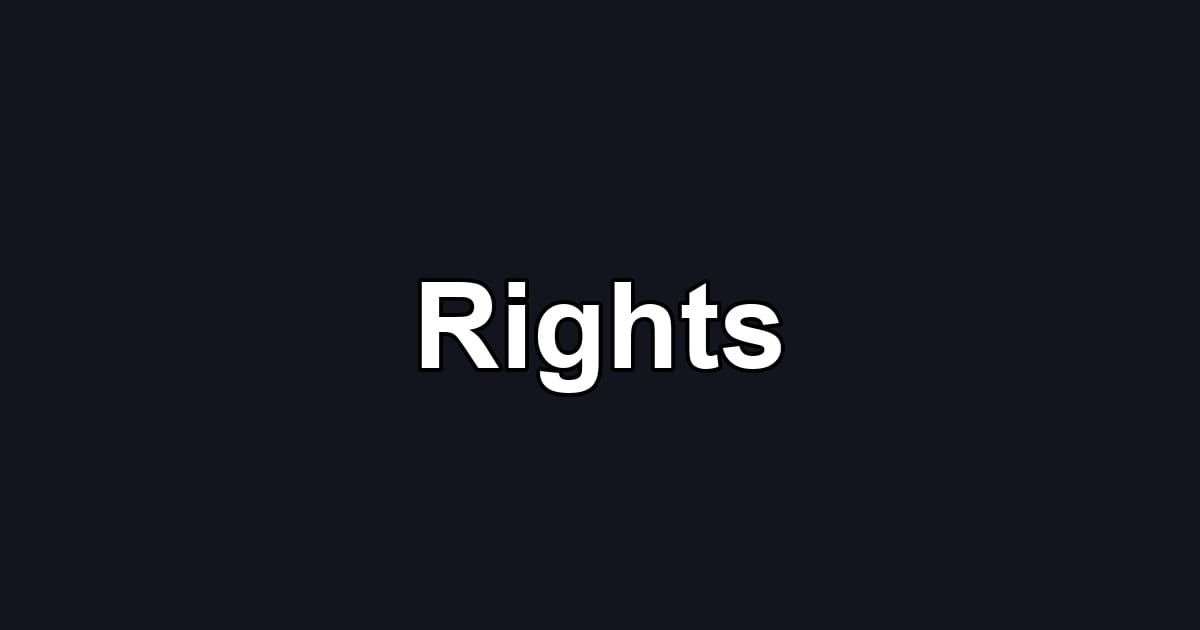 Rights
