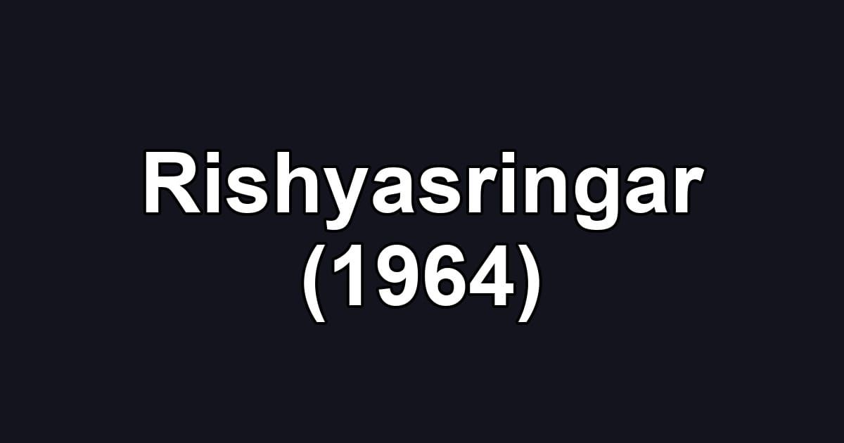 Rishyasringar (1964)