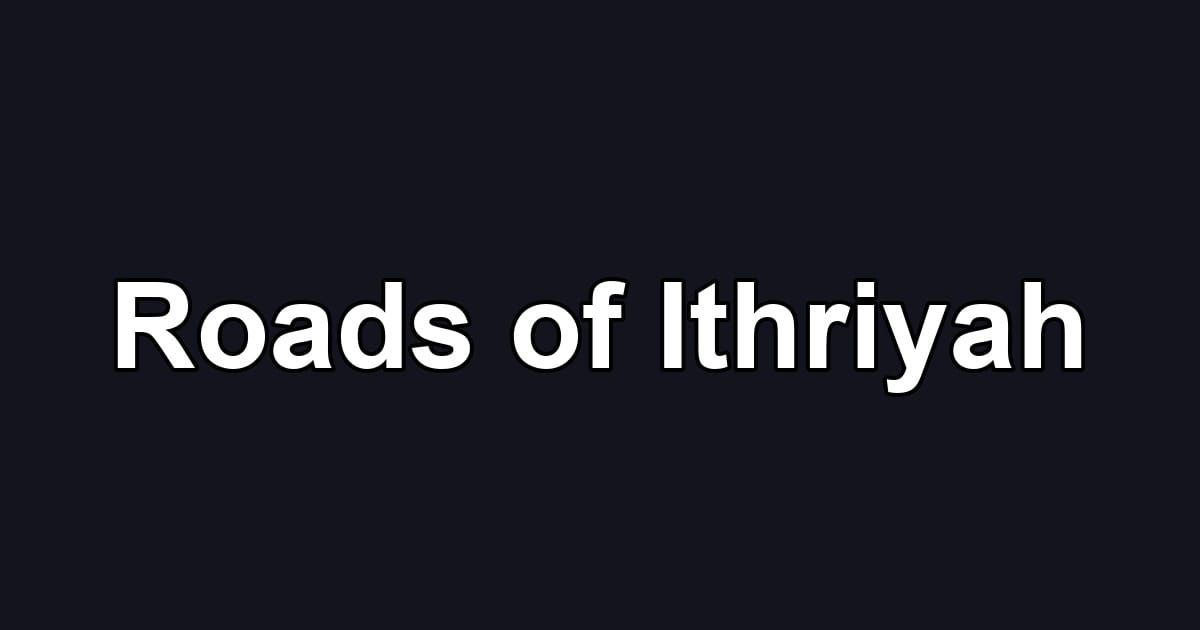 Roads of Ithriyah