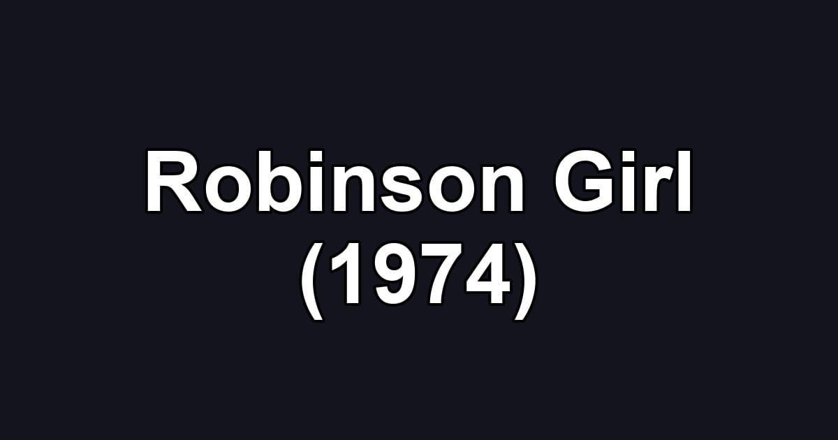 Robinson Girl (1974)