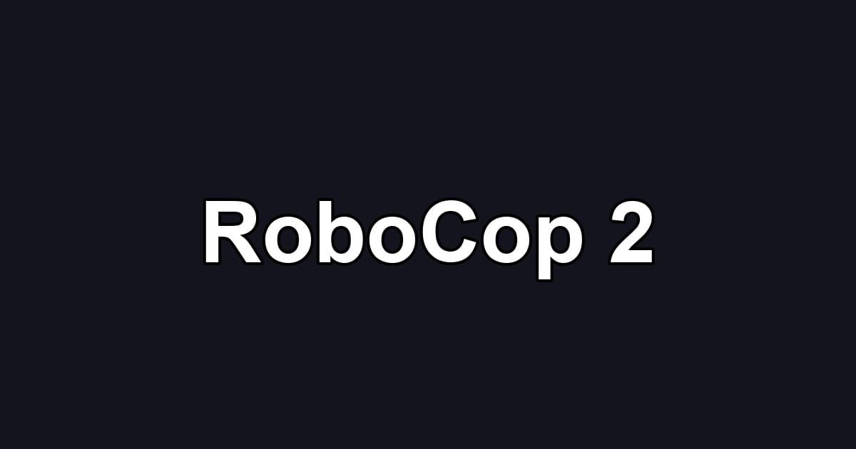 RoboCop 2