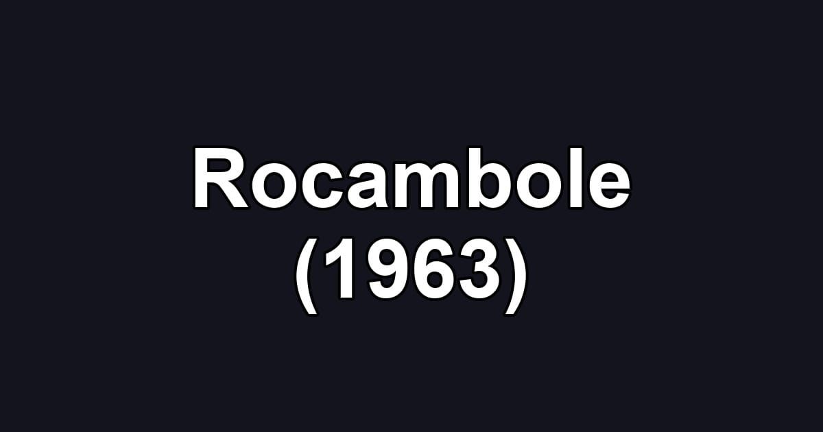 Rocambole (1963)