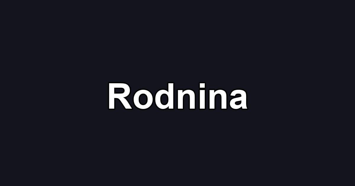 Rodnina