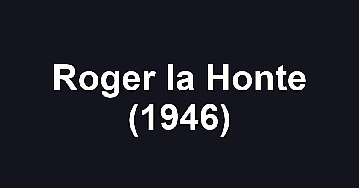 Roger la Honte (1946)