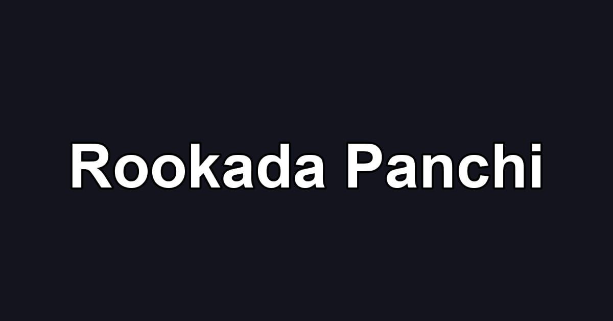 Rookada Panchi