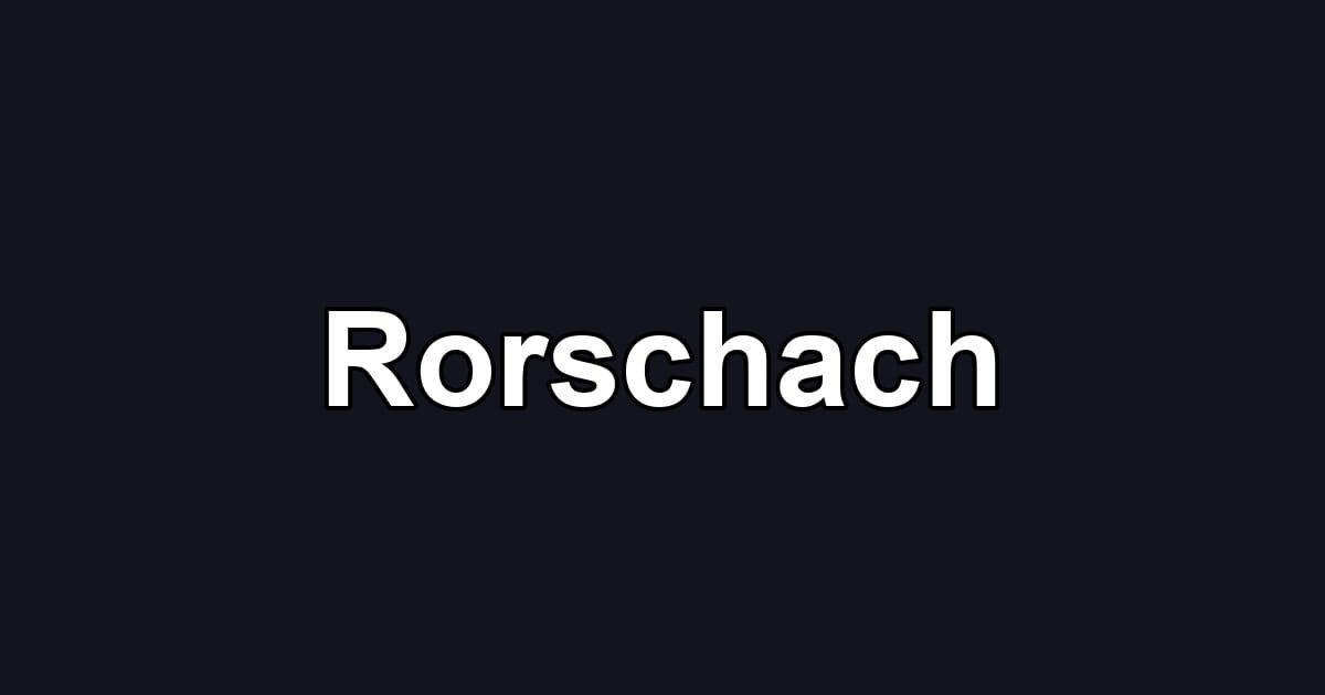 Rorschach