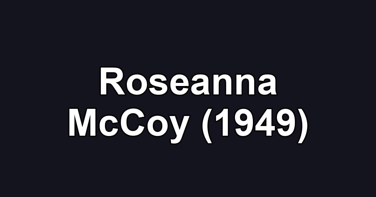 Roseanna McCoy (1949)