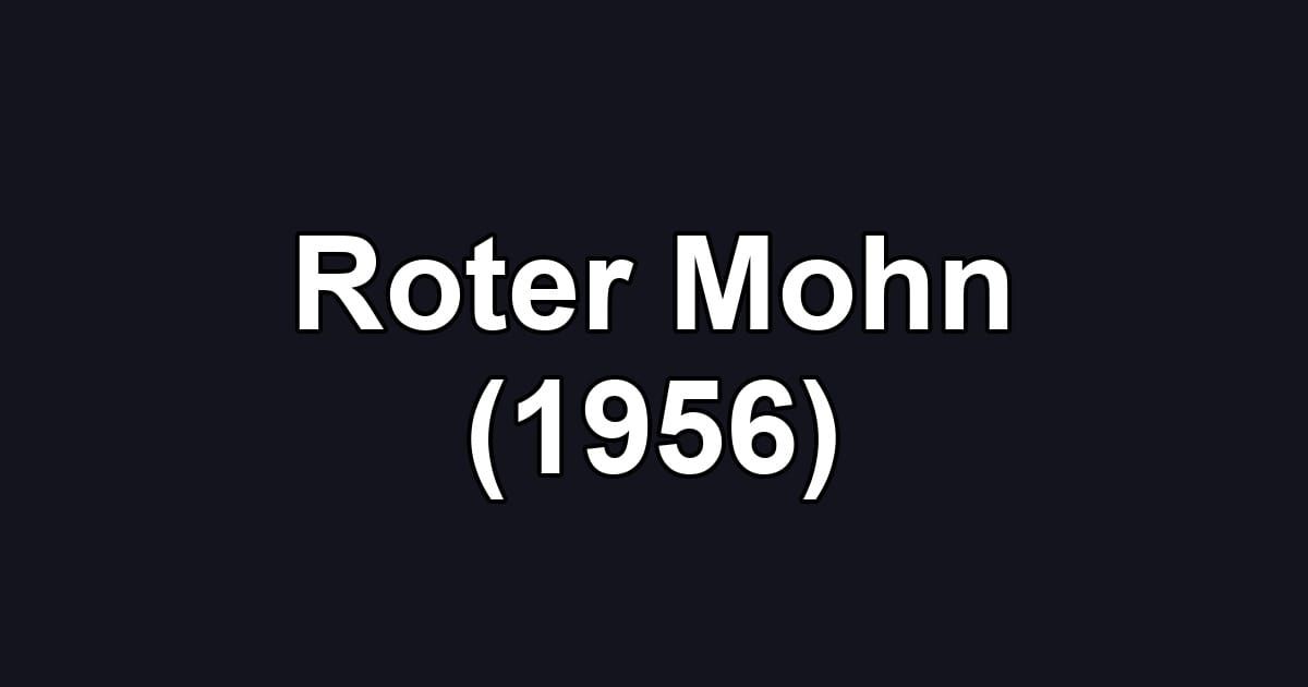 Roter Mohn (1956)