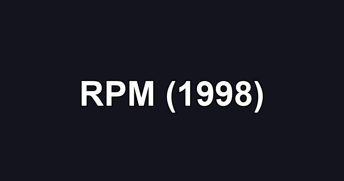 RPM (1998)