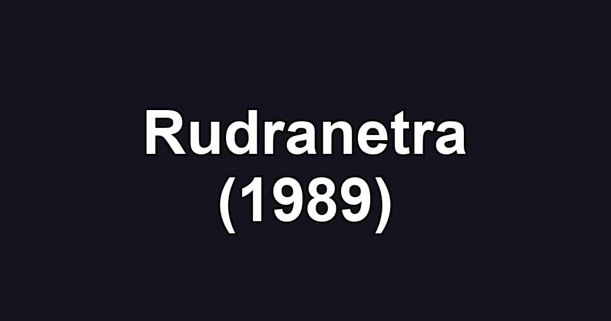 Rudranetra (1989)