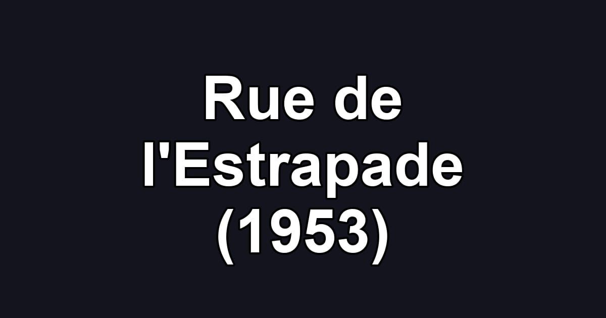 Rue de l'Estrapade (1953)
