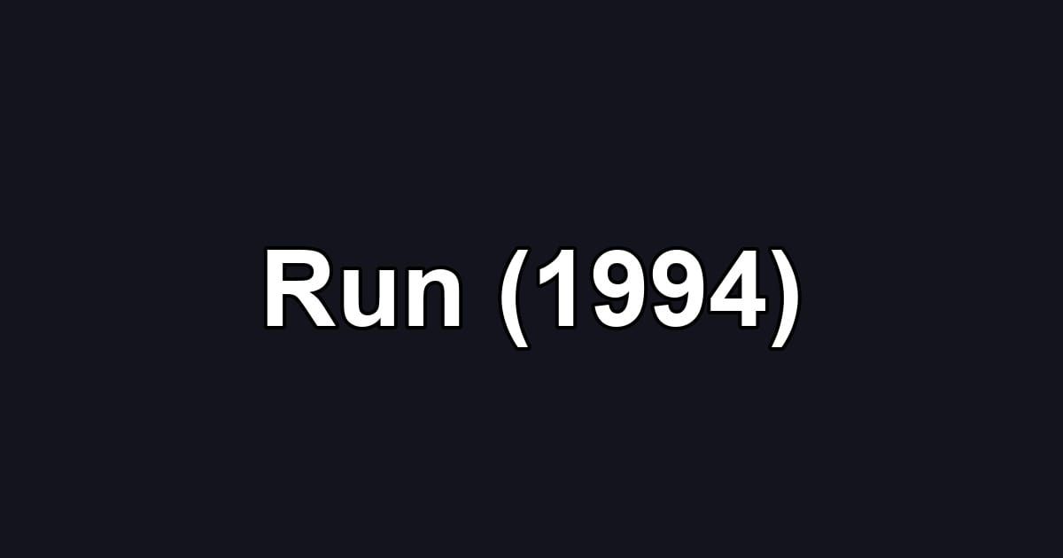 Run (1994)